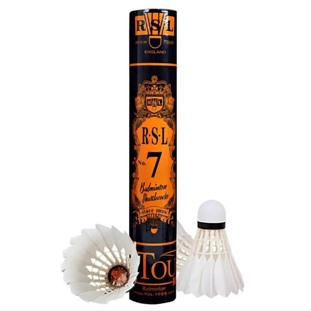 RSL No.7 Tourney Badminton Shuttlecock Birdy 12-Pack (speed-77)